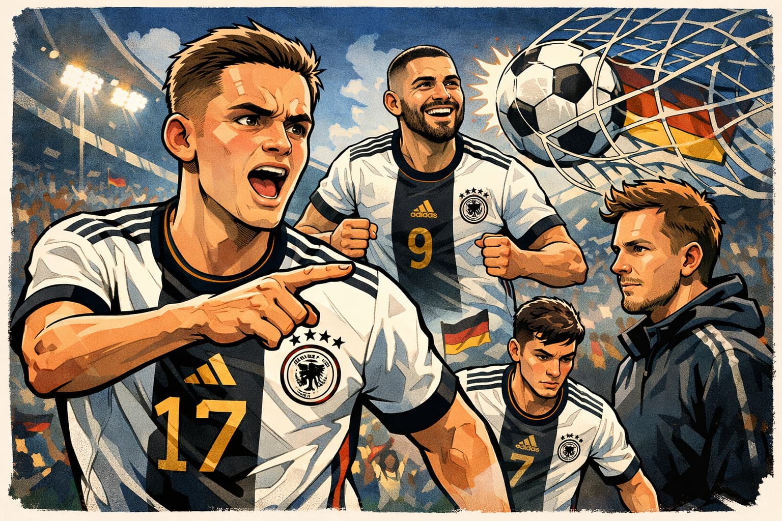 DFB im Aufwind ... oder nur ein schöner Moment? Wirtz zaubert, Undav fordert seinen Platz